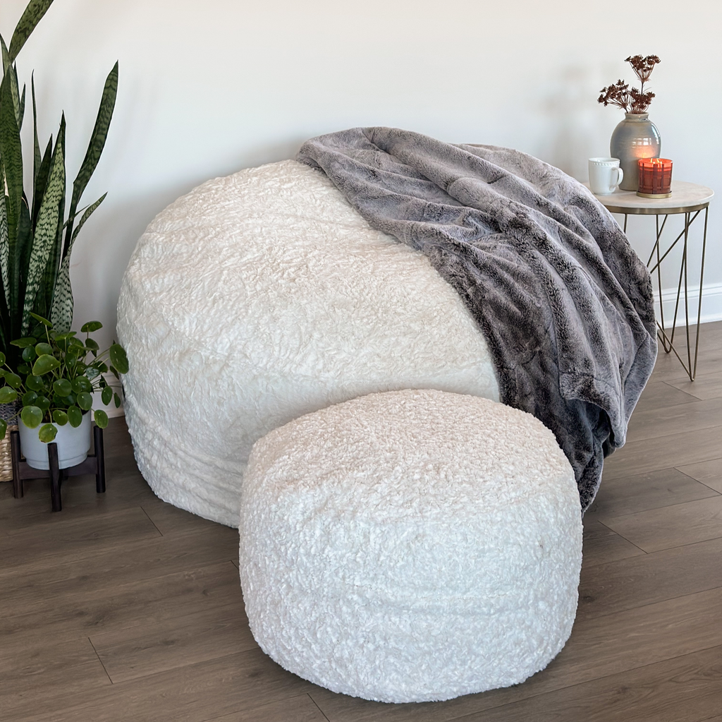 Bean Bag - Queen - Faux Fur