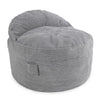 Queen / Terry Corduroy / Light Gray