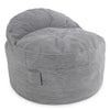 King / Terry Corduroy / Light Gray