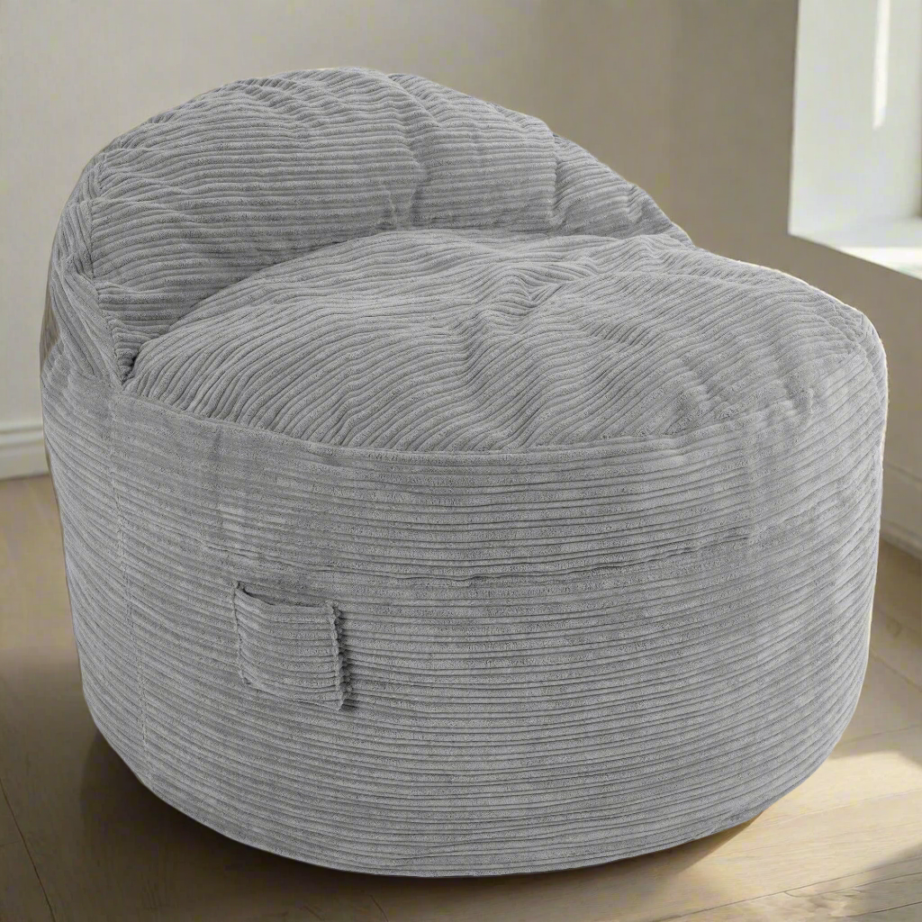 Adult Bean Bag Chair - King - NEST Terry Corduroy