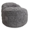 King / Faux Fur / Gray