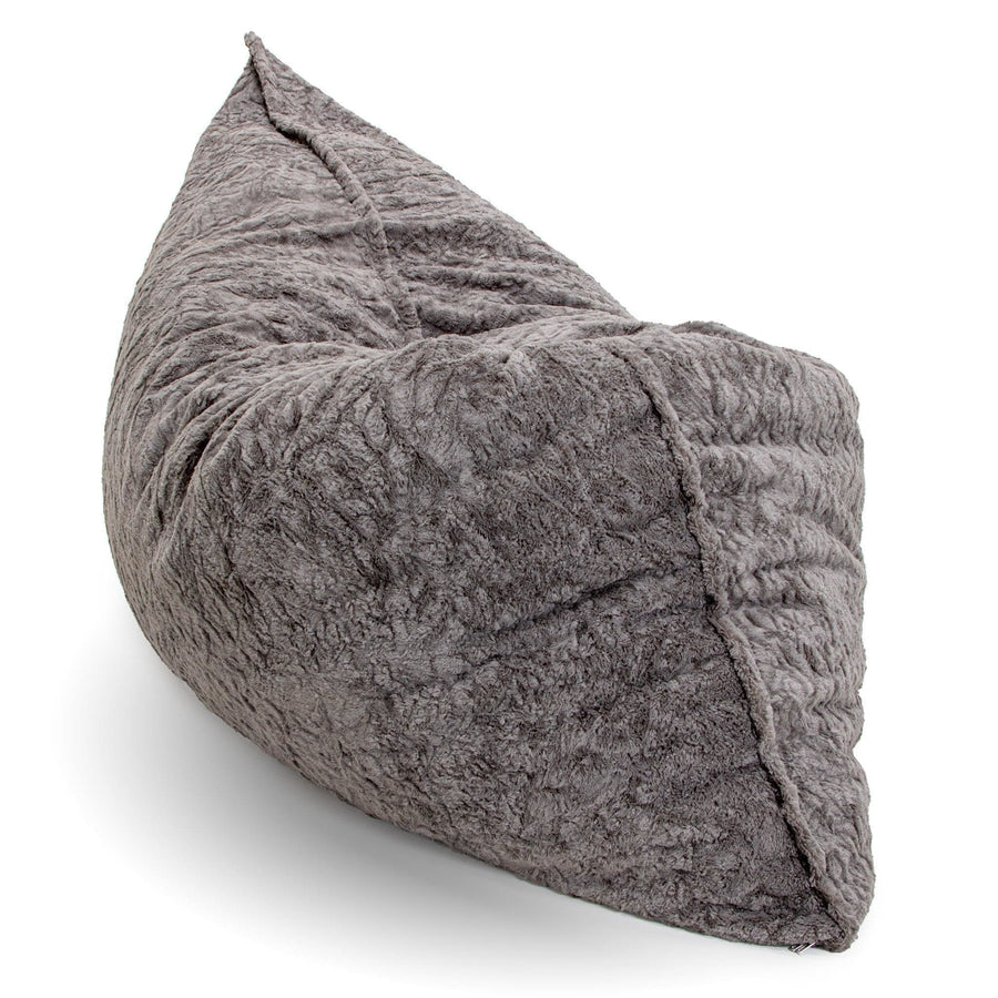Pillow Lounger - Faux Fur  CordaRoy's Convertible Bean Bags