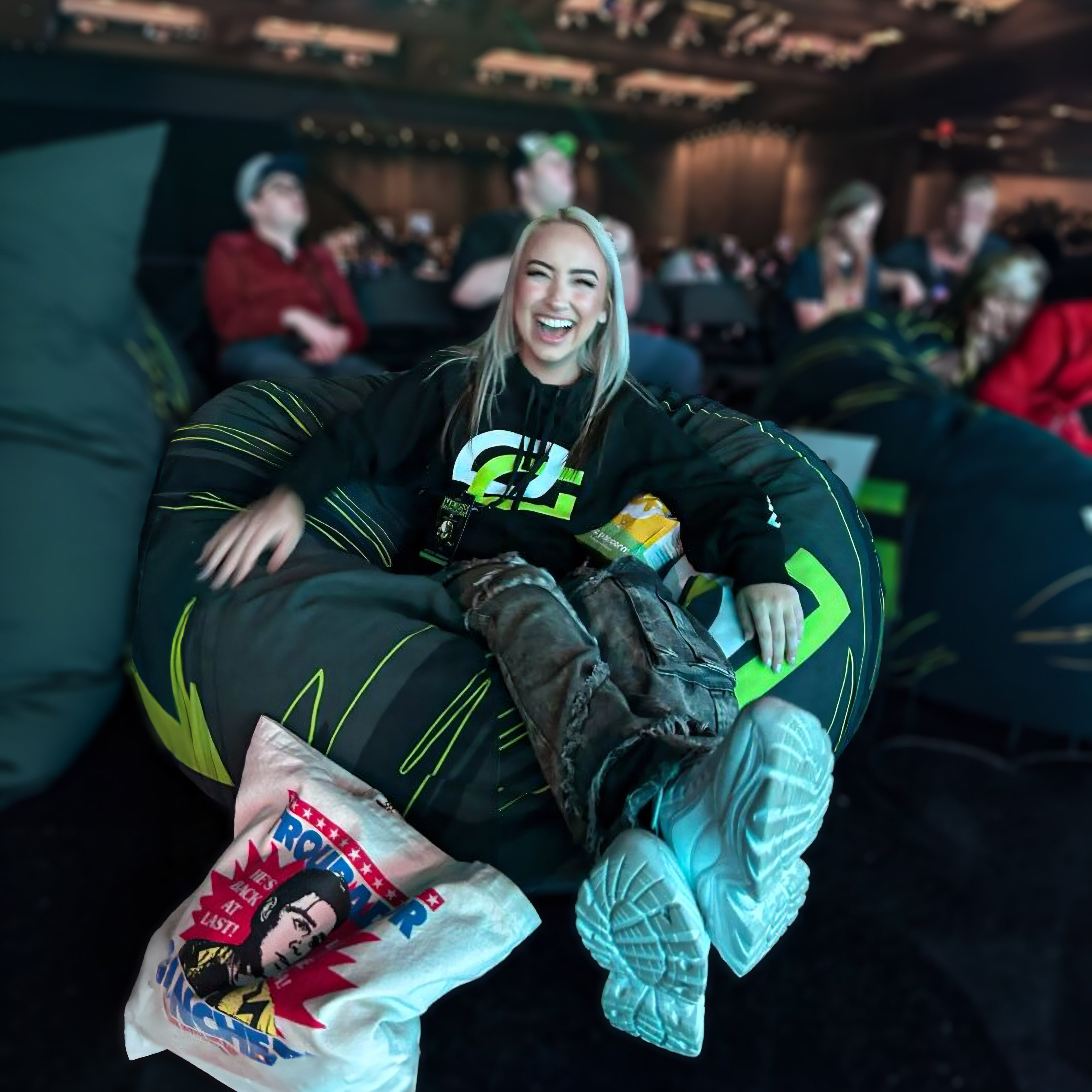 OpTic Gaming Bean Bag by cordaroys