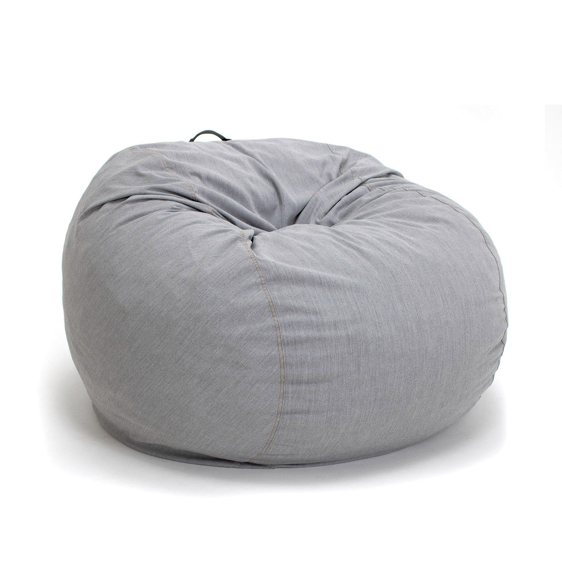 A cordaroys outdoor bean bag full size in light gray 