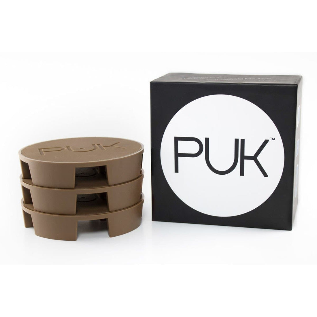 PUK: Tablet & Phone Stand + Drink Coaster