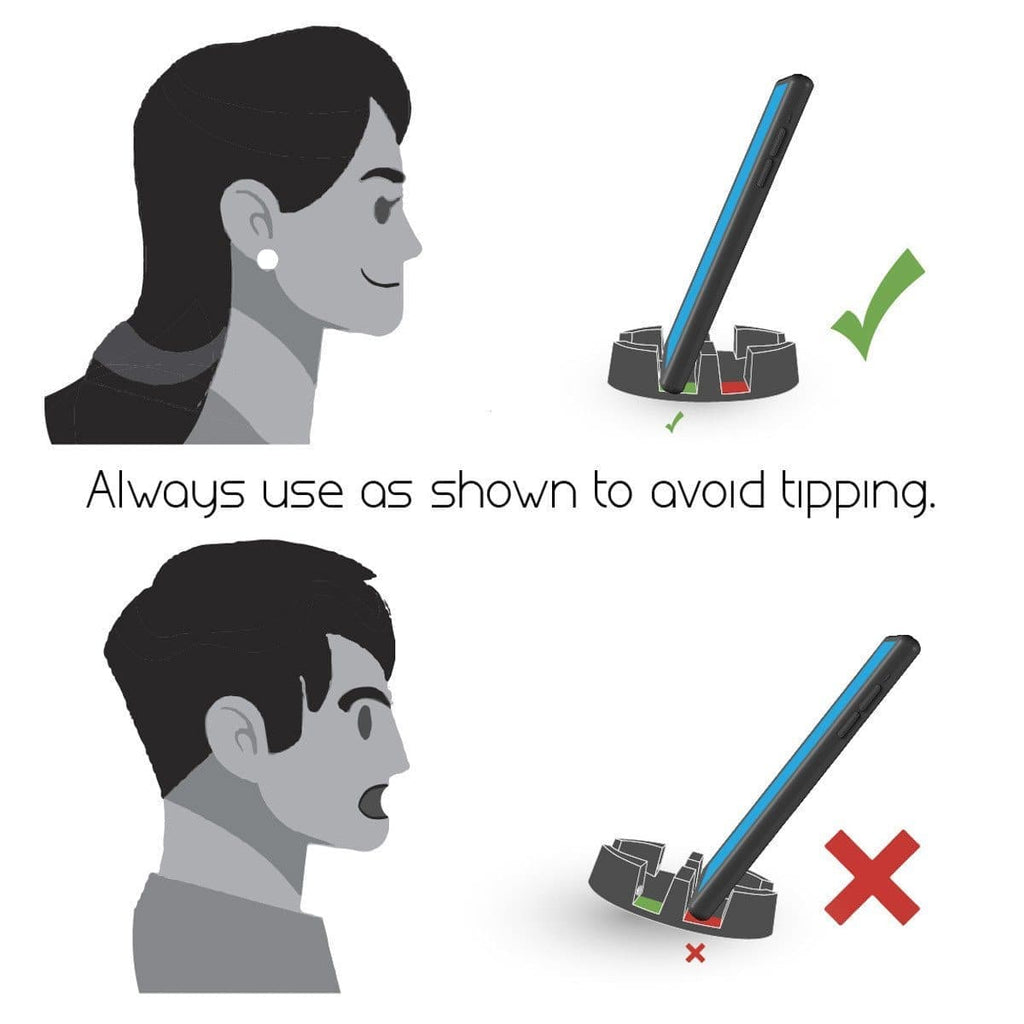 PUK: Tablet & Phone Stand + Drink Coaster