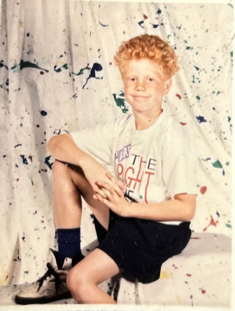 Robbie childhood photo