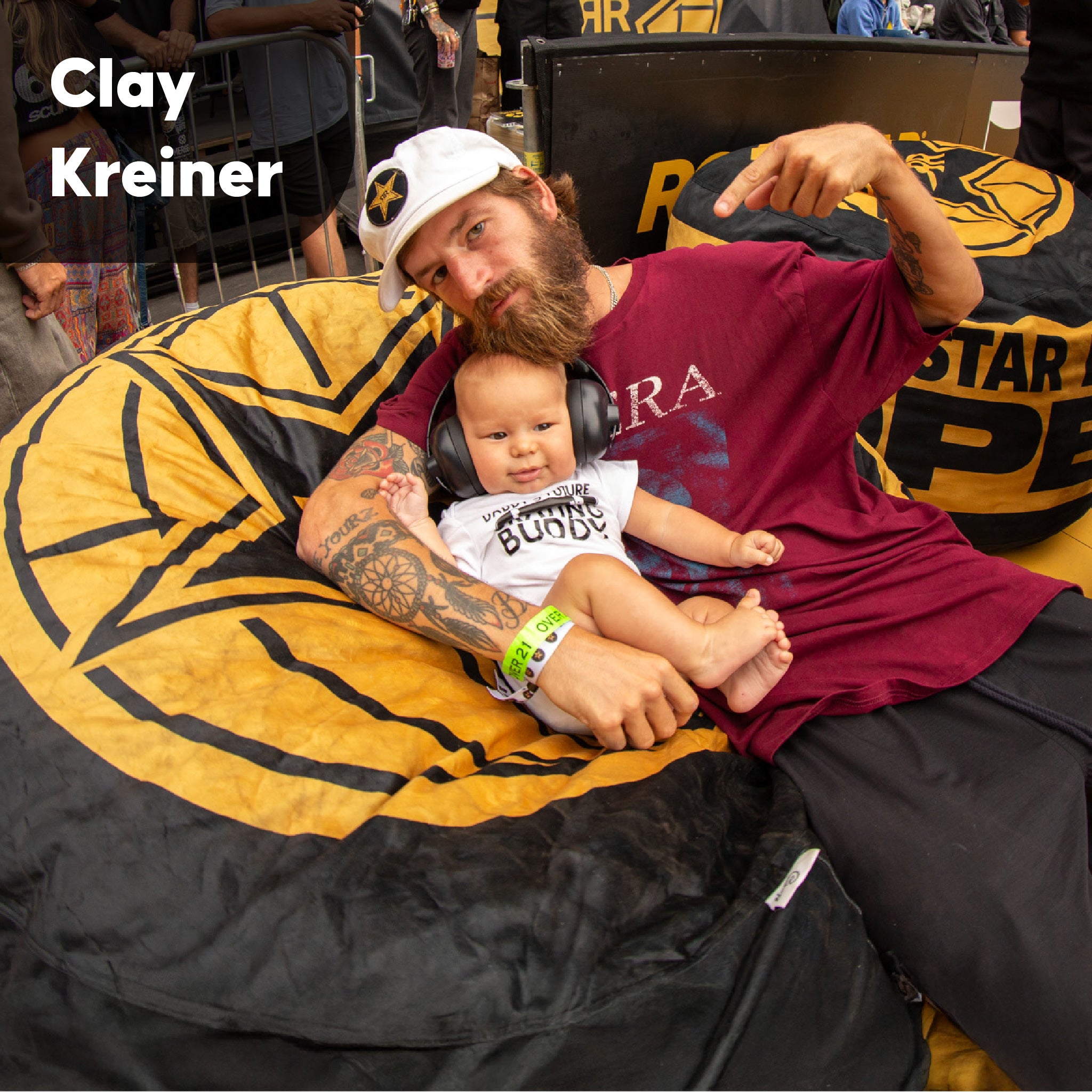 Bean Bag - Full - Rockstar Energy Open