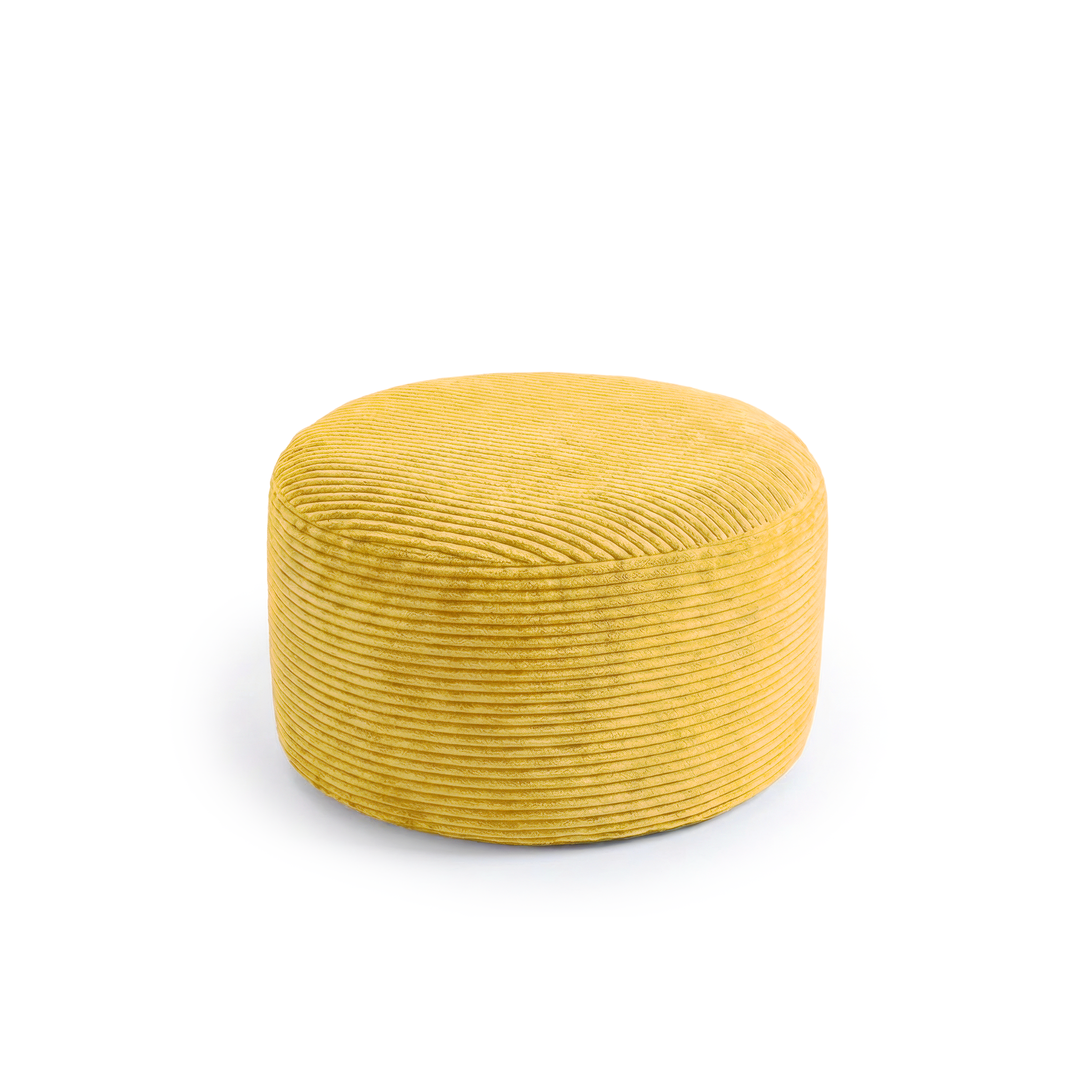 Pouf Footstool - Plush Corduroy
