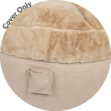 King Cover Only - NEST Bunny Fur (Excludes Pillow)