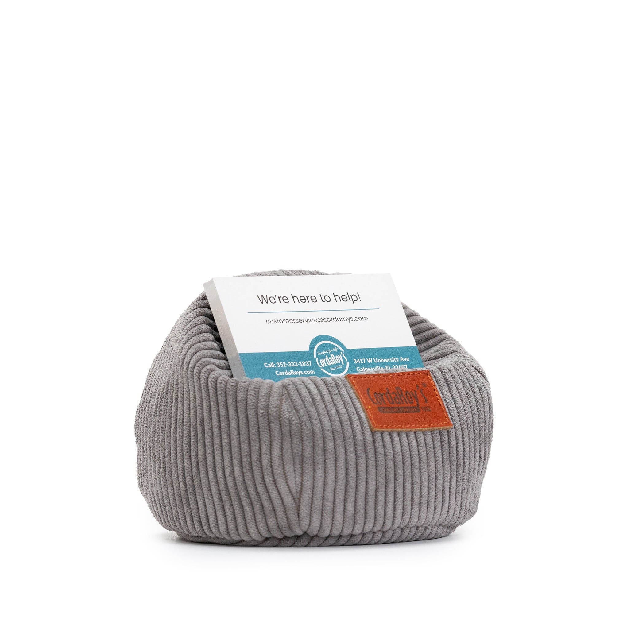 Mini Phone Holder Desk Bean Bag - Corduroy
