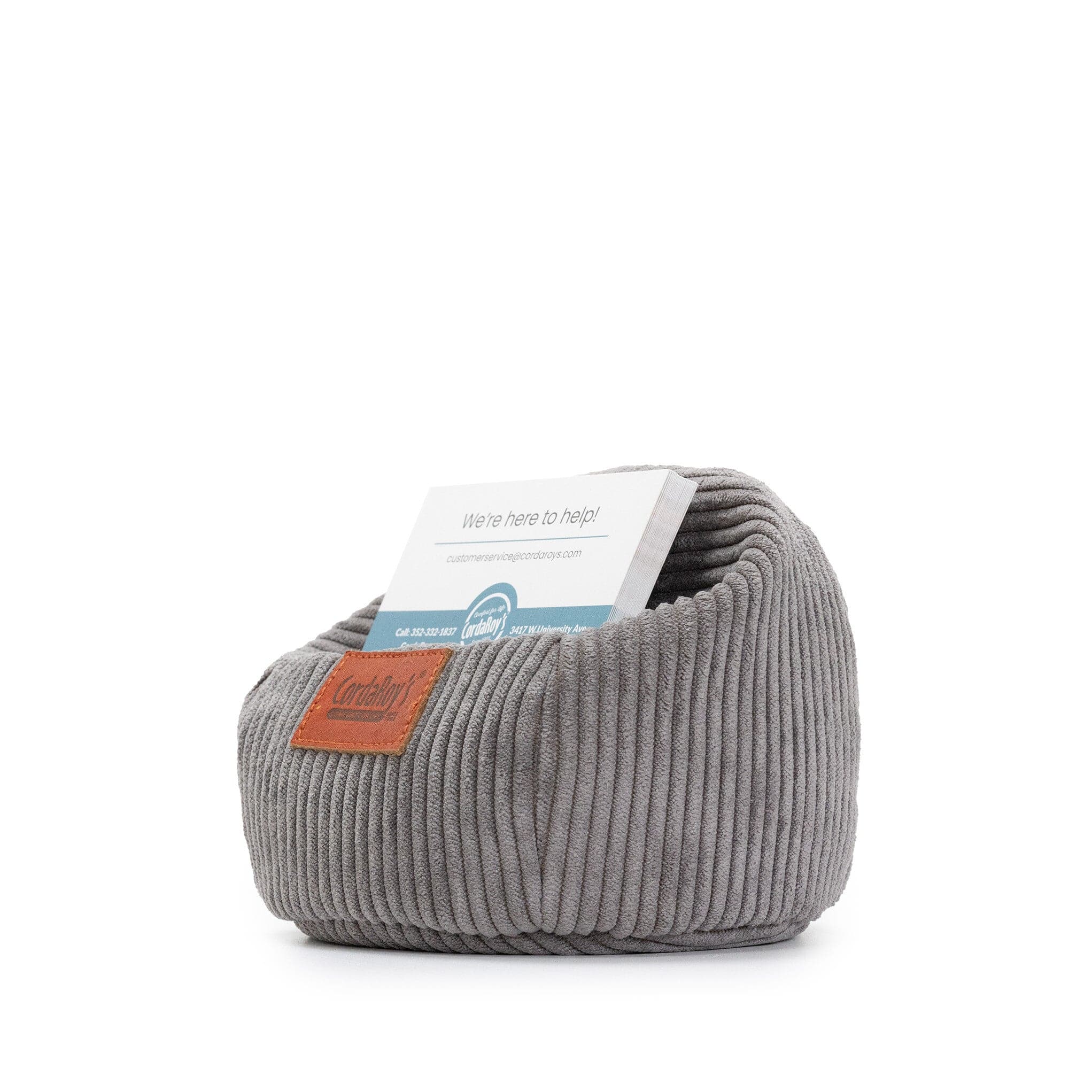 Mini Phone Holder Desk Bean Bag - Corduroy